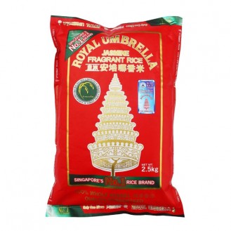ROYAL UMBRELLA THAI HOM MALI RICE - 2.5KG