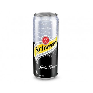 SCHWEPPES SODA WATER-320ML