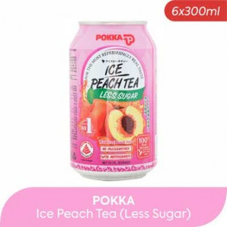 POKKA PEACHTEA-300 ML