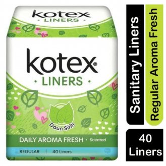 KOTEX FRESH REGULAR 40S 