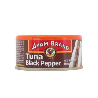 AYAM TUNA BLACK PEPPER 160GM 