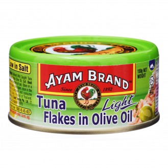 AYAN TUNA FLAKES IN OLIVE OIL LIGHT 150GM