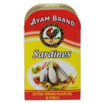 AYAM SARDINES OLIVER OIL&CHILLI 120G