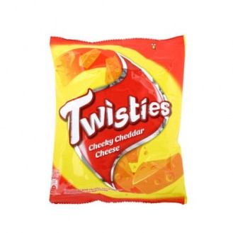 TWISTIES CHEEKY CHEDDAR CHEESE - 60G