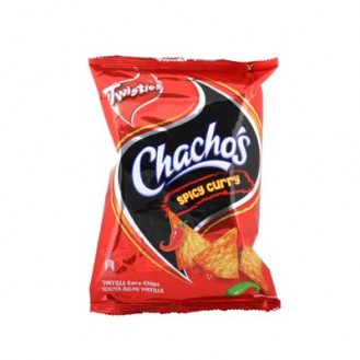TWISTIES CHACHOS SPICY CURRY - 70G