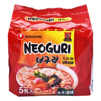 NONGSHIM NEOGURI UDON 5PACK - 5X120G NONGSHIM NEOGURI UDON 5PACK - 5X120G