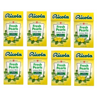 RICOLA PEARLS LEMON MINT 